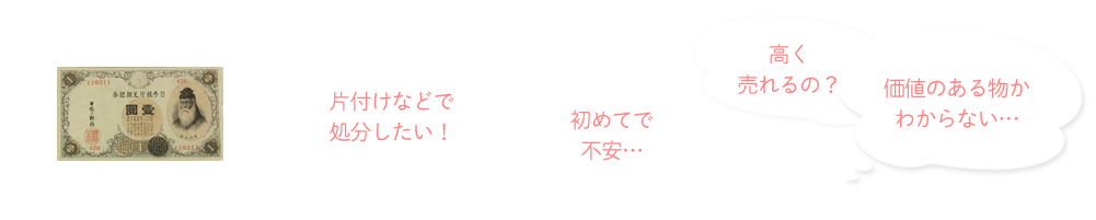 古銭・古紙幣の買取は買取日本橋麒麟堂にお任せください