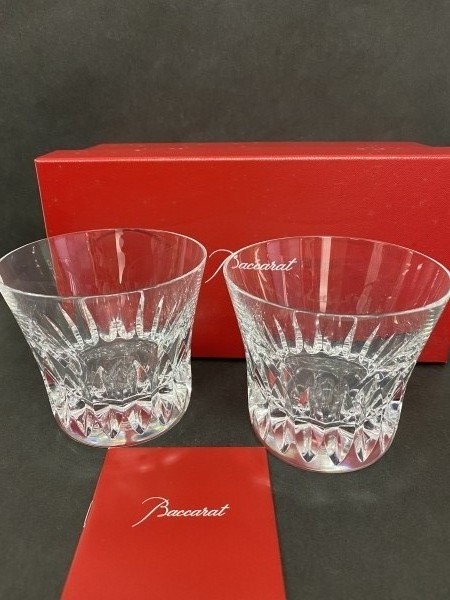 高価買取中！『Baccarat バカラ ロックグラス エトナ 2Pセット クリスタル製品』をお買取り致しました。