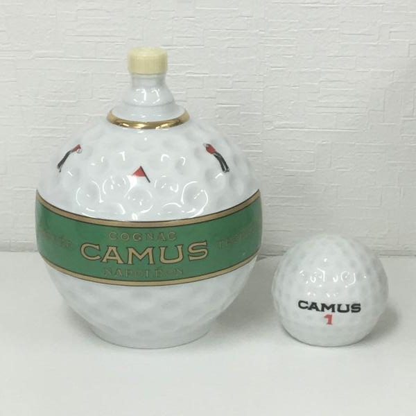カミュ・ナポレオン・ゴルフボール陶器ボトル