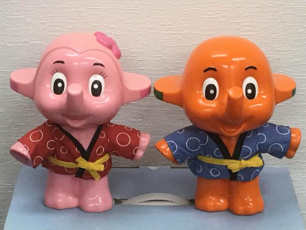 サトちゃんお祭り ソフビ貯金箱