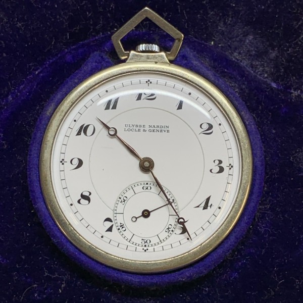 Ｕｌｙｓｓｅ　Ｎａｒｄｉｎ　ＬＯＣＬＥ＆ＧＥＮＥＶＥ（ユリスナルダン）懐中時計