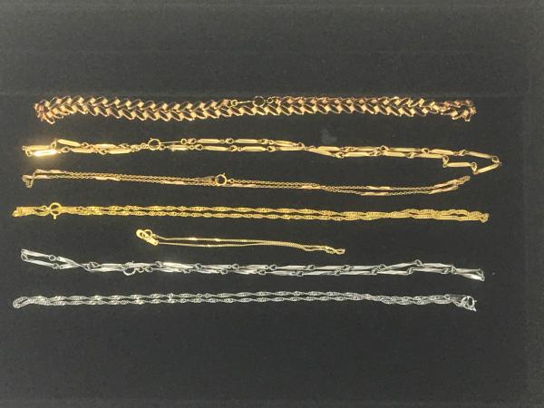 18金、プラチナのネックレス